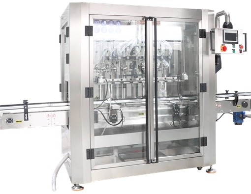 What kind of products is the piston filling machine suitable for?