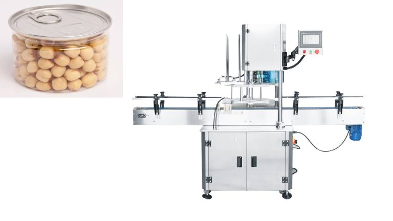 Automatic easy-open metal lid sealer equipment for food