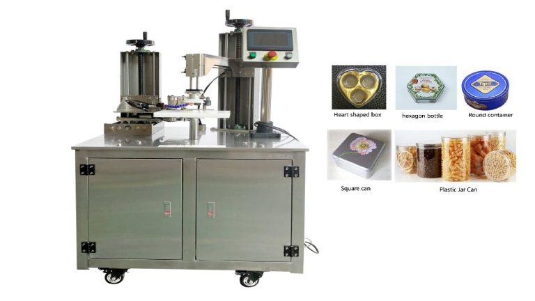 Biscuit Cookie Can Tape Sealing Machine