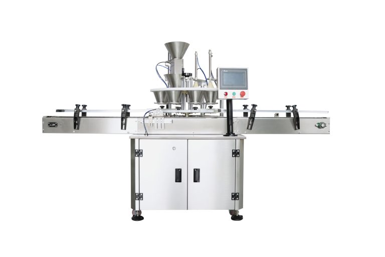 Automatic macadamia rotary type filling machine